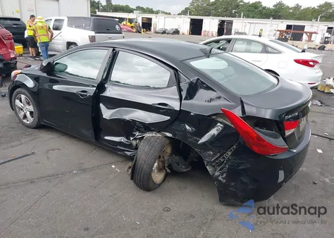 2012 Hyundai Elantra Gls (Ulsan Plant) из США, поврежденный, VIN KMHDH4AE5CU301383